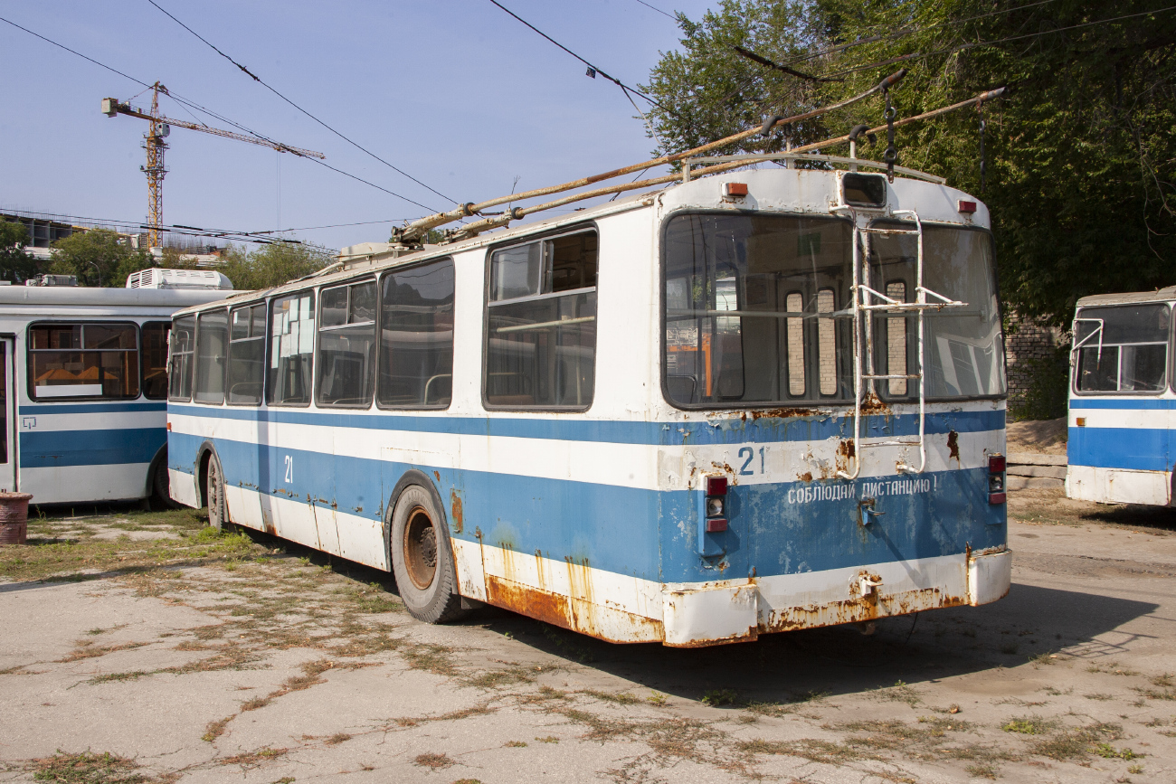 Самара, ЗиУ-682В [В00] № 21; Самара — Троллейбусное депо № 2