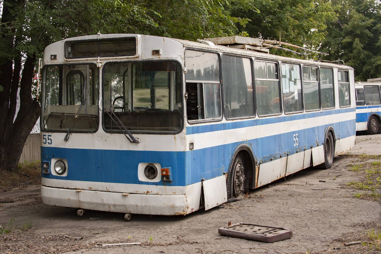 Самара, ЗиУ-682Г [Г00] № 55; Самара — Троллейбусное депо № 2