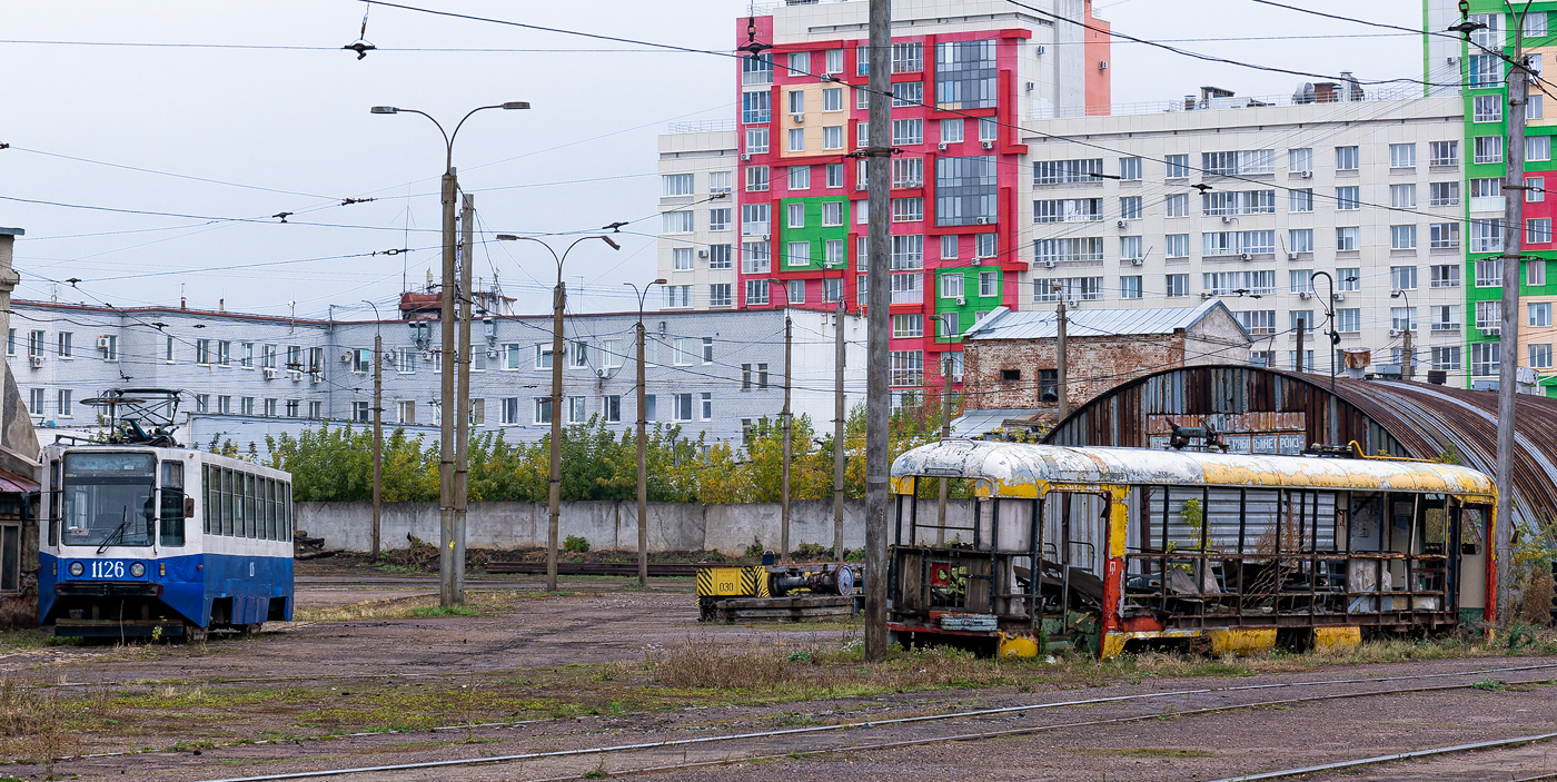 Уфа, 71-608К № 1126; Уфа, РВЗ-6М2 № 1097