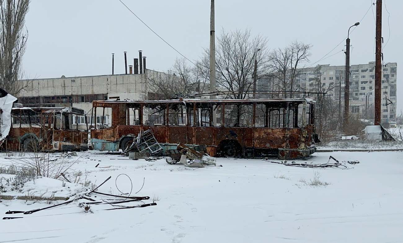Северодонецк, ЮМЗ Т2 № 202; Северодонецк — Последствия боевых действий 28.02.2022 — 25.06.2022