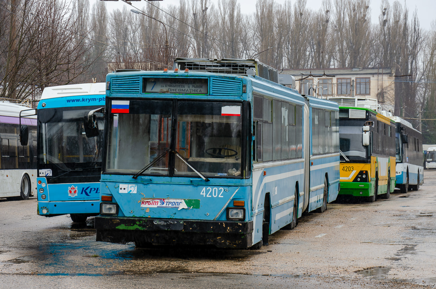 Крымский троллейбус, Киев-12.03 № 4202