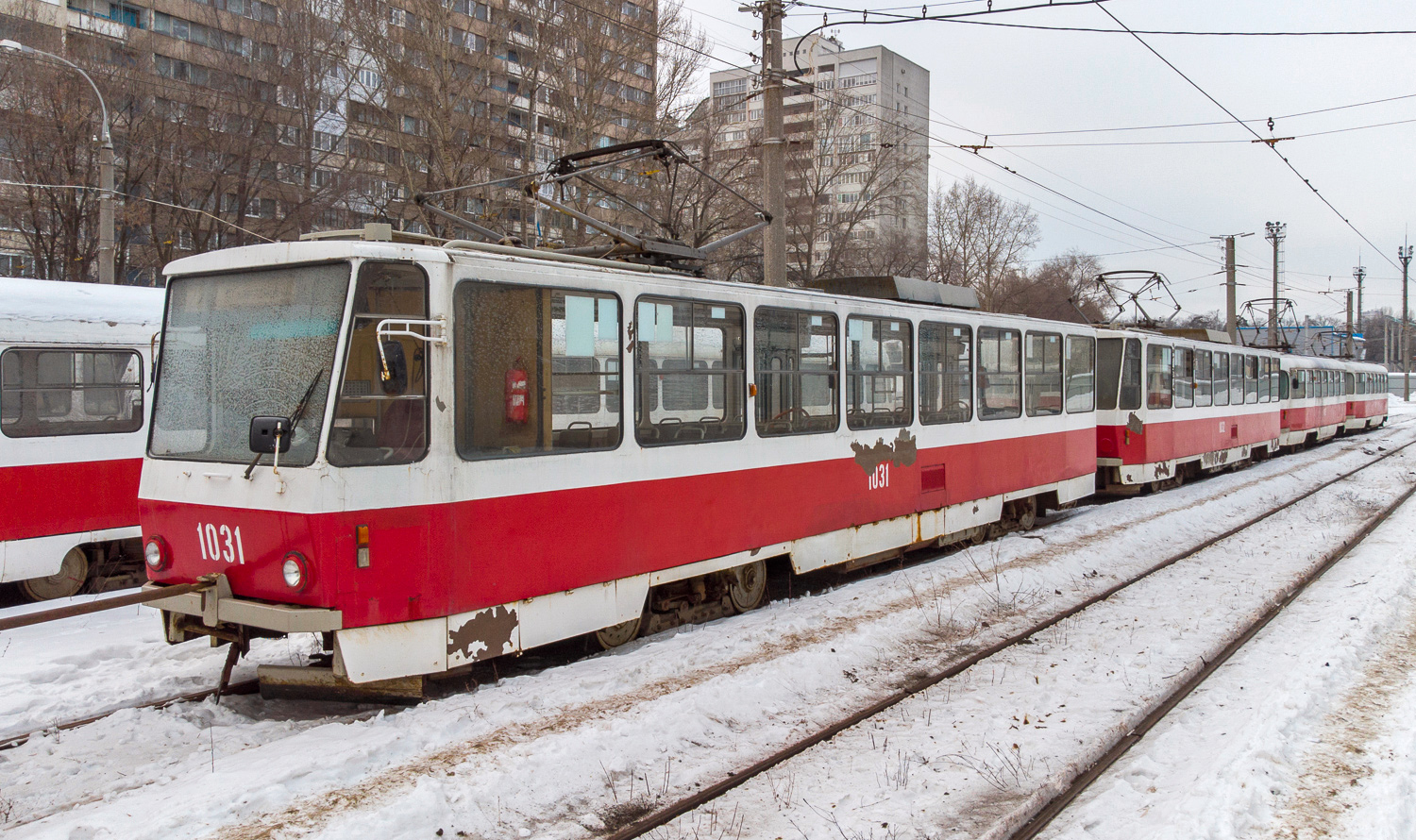 Самара, Tatra T6B5SU № 1031; Самара — Северное трамвайное депо
