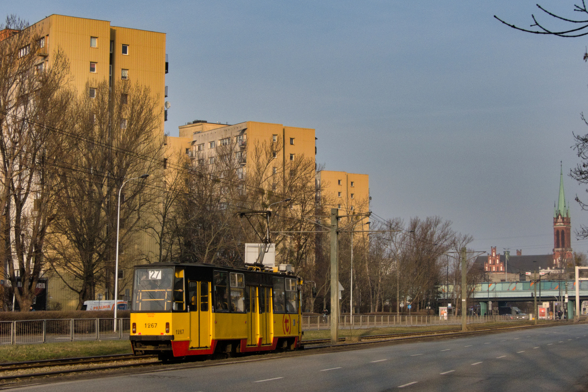 Варшава, Konstal 105Na № 1267 Варшава, Konstal 105Na № 1267