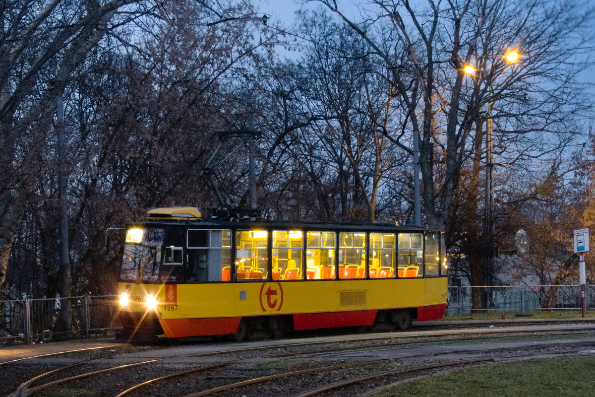 Варшава, Konstal 105Na № 1267 Варшава, Konstal 105Na № 1267