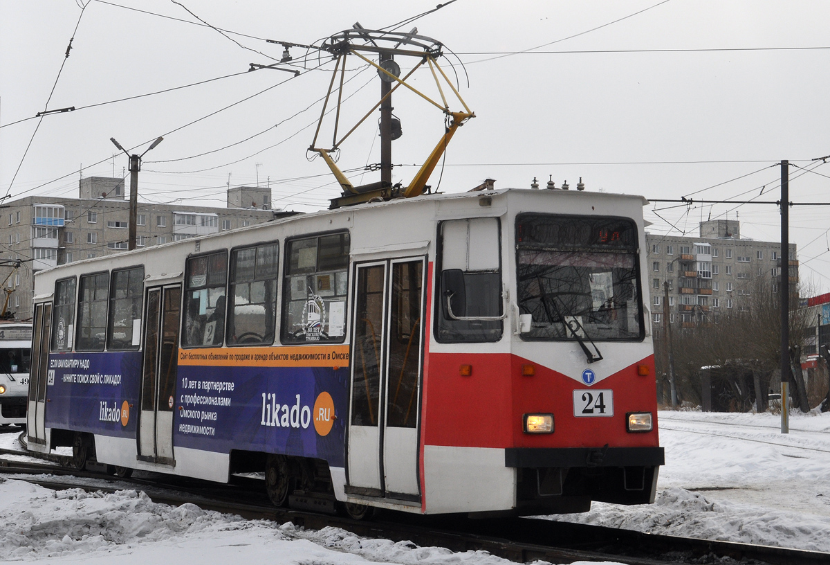 Омск, 71-605ЭП № 24 Омск, 71-605ЭП № 24