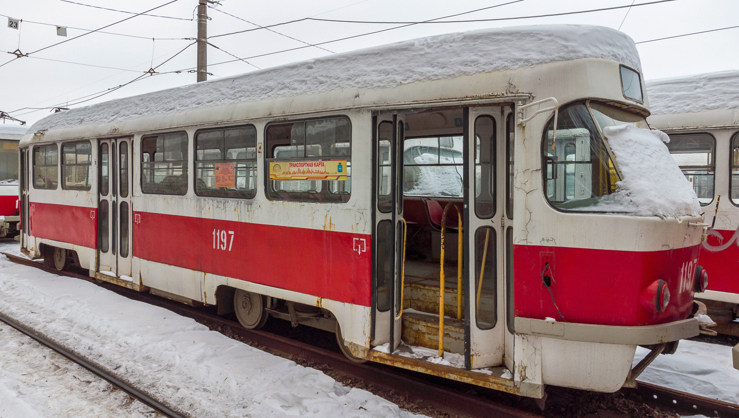 Samara, Tatra T3SU Nr 1197; Samara — Severnoye tramway depot