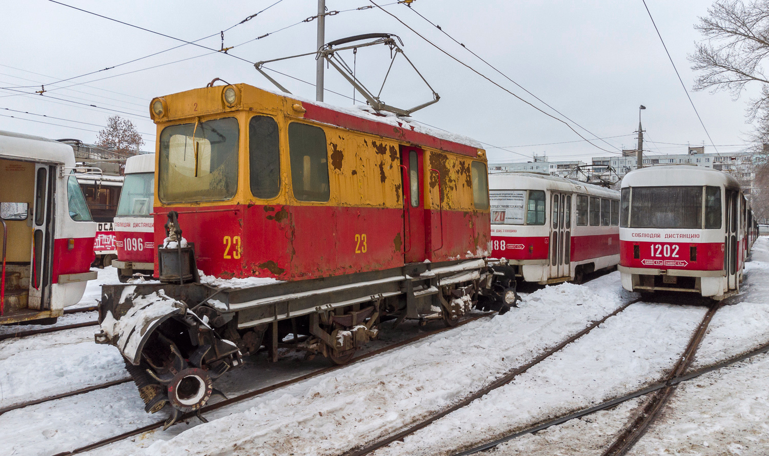 Samara, GS-4 Nr. СН-23; Samara — Severnoye tramway depot