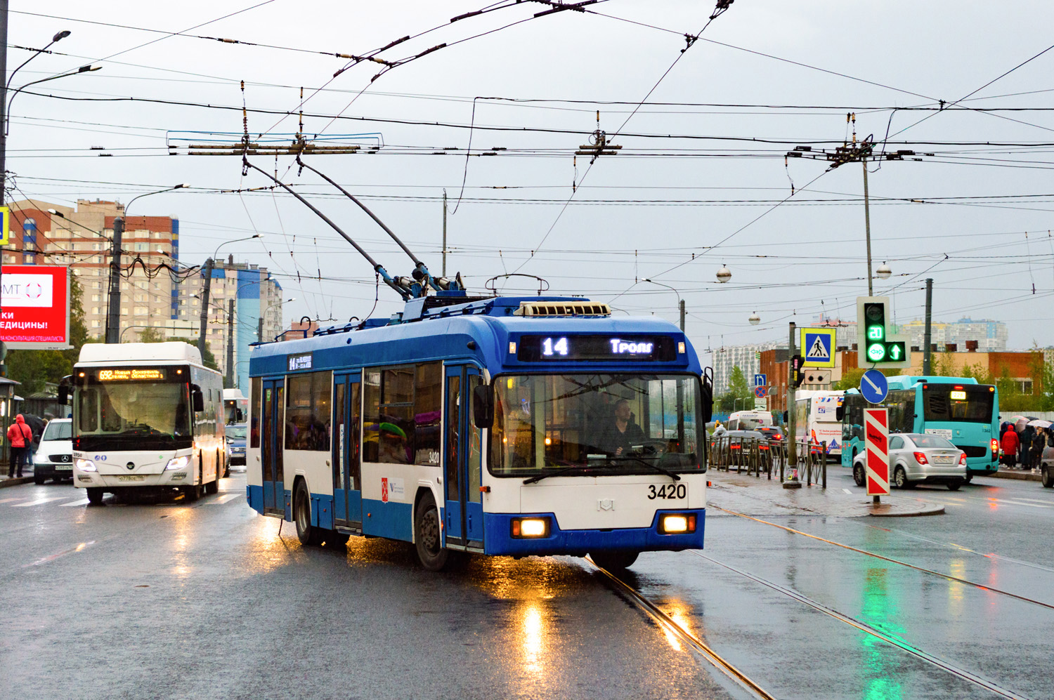 Санкт-Петербург, БКМ 321 № 3420