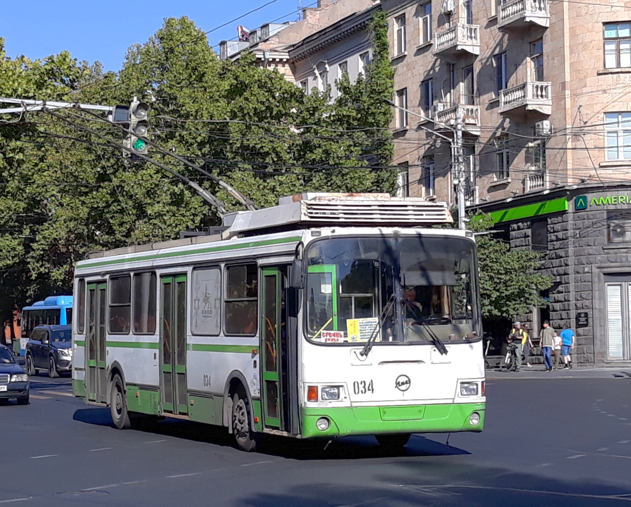 Ереван, ЛиАЗ-5280 (ВЗТМ) № 034
