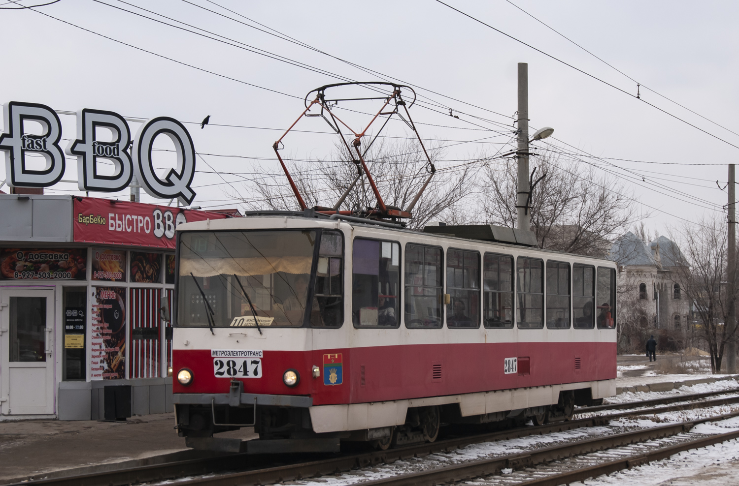 Волгоград, Tatra T6B5SU № 2847