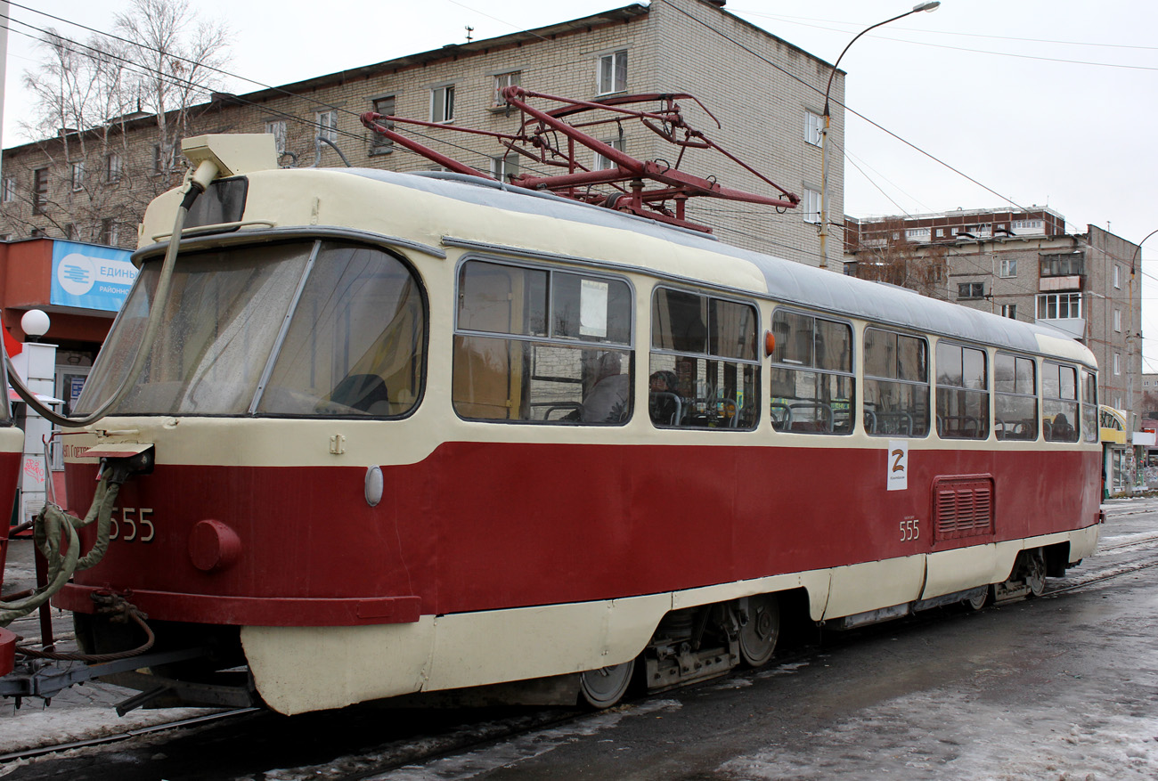 Екатеринбург, Tatra T3SU № 555