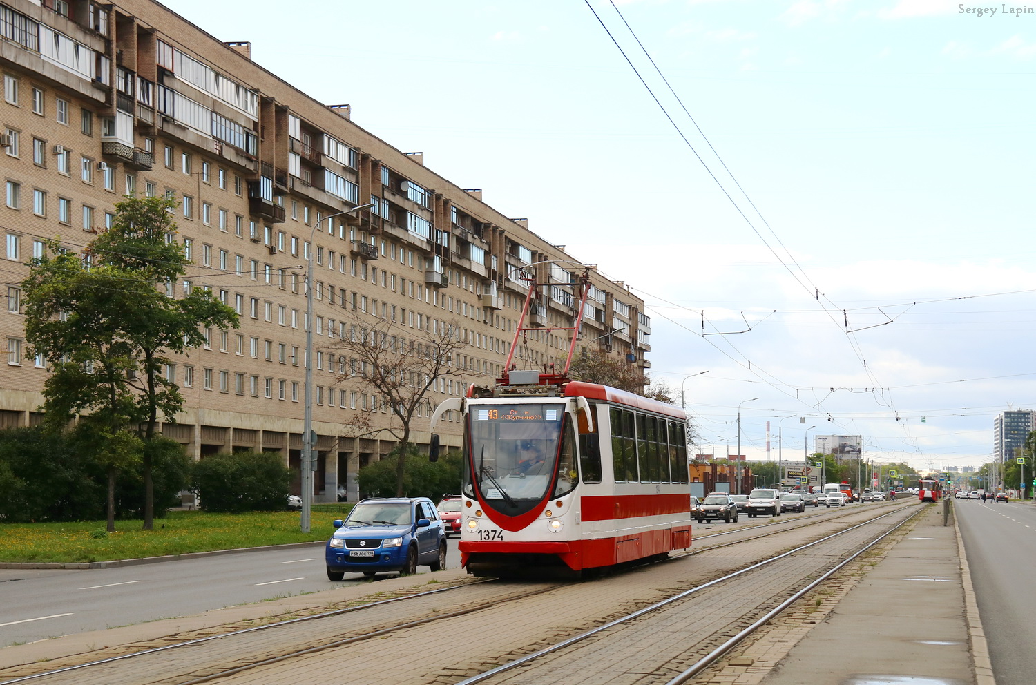 Санкт-Петербург, 71-134А (ЛМ-99АВН) № 1374