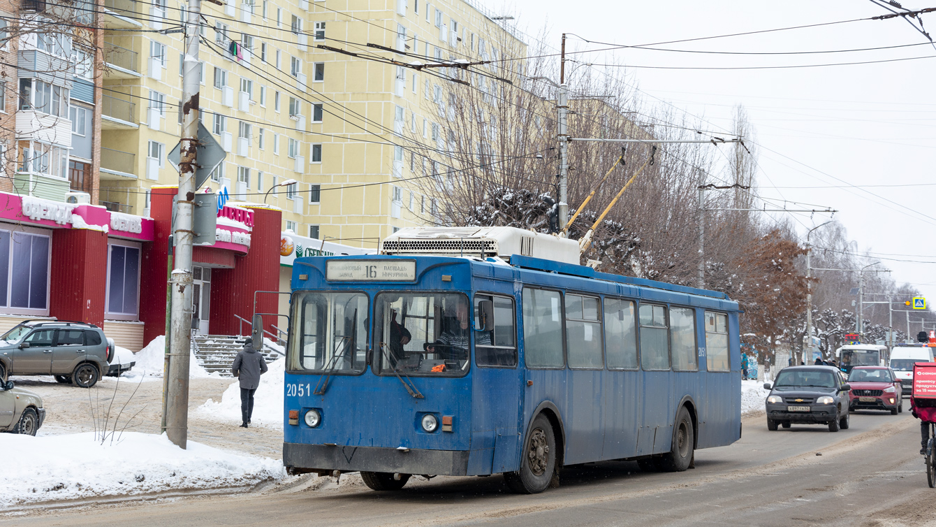 Рязань, ЗиУ-682ГМ1 (с широкой передней дверью) № 2051
