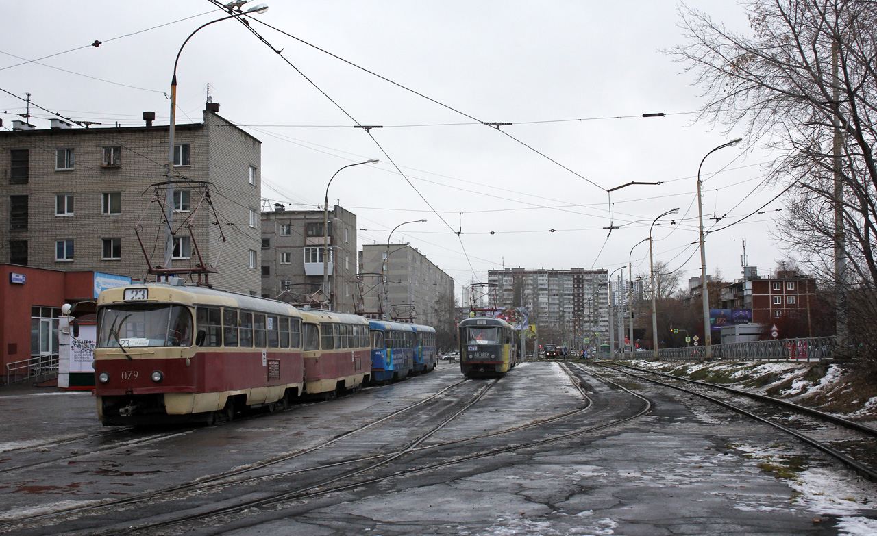 Екатеринбург — Конечные станции и разворотные кольца