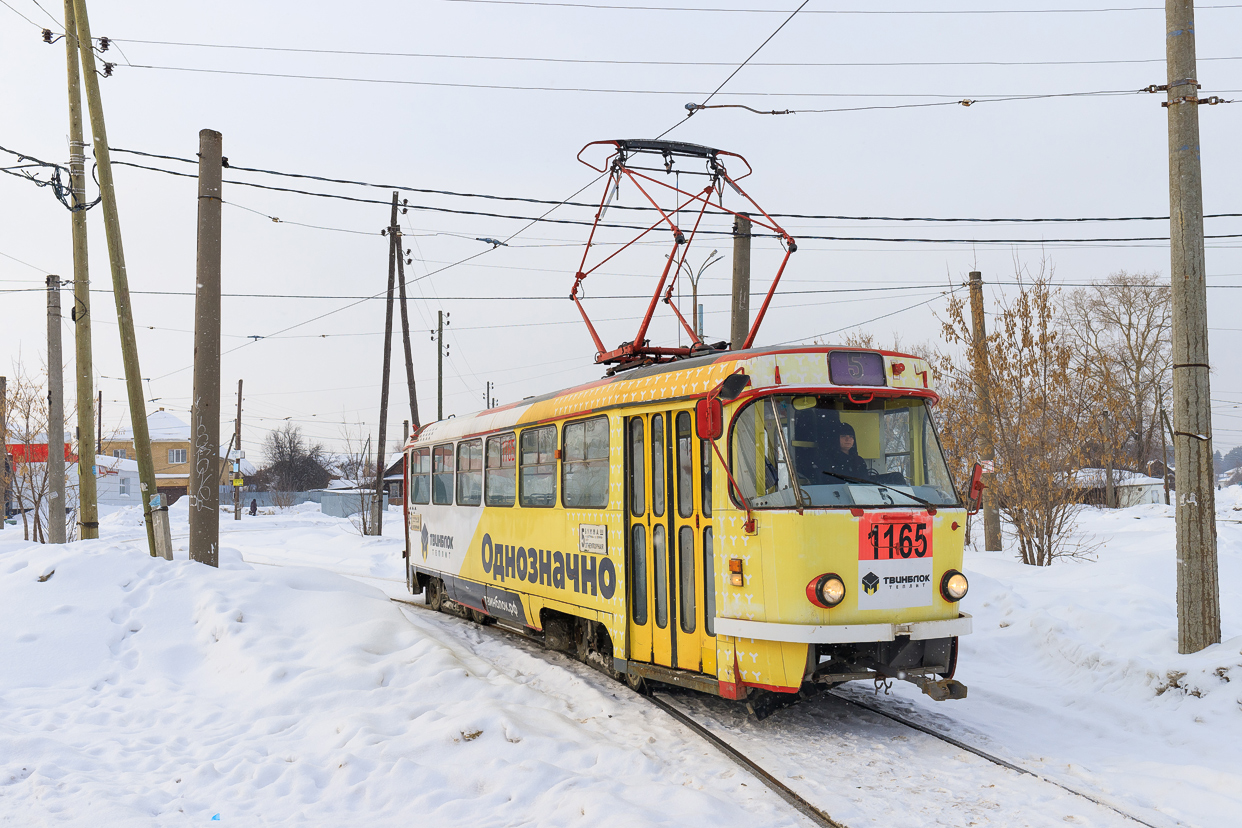 Ижевск, Tatra T3SU (двухдверная) № 1165