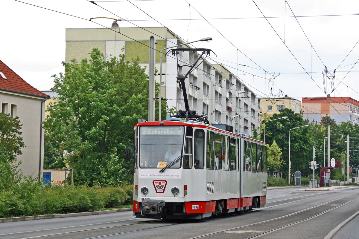 Цвиккау, Tatra KT4DMC № 942