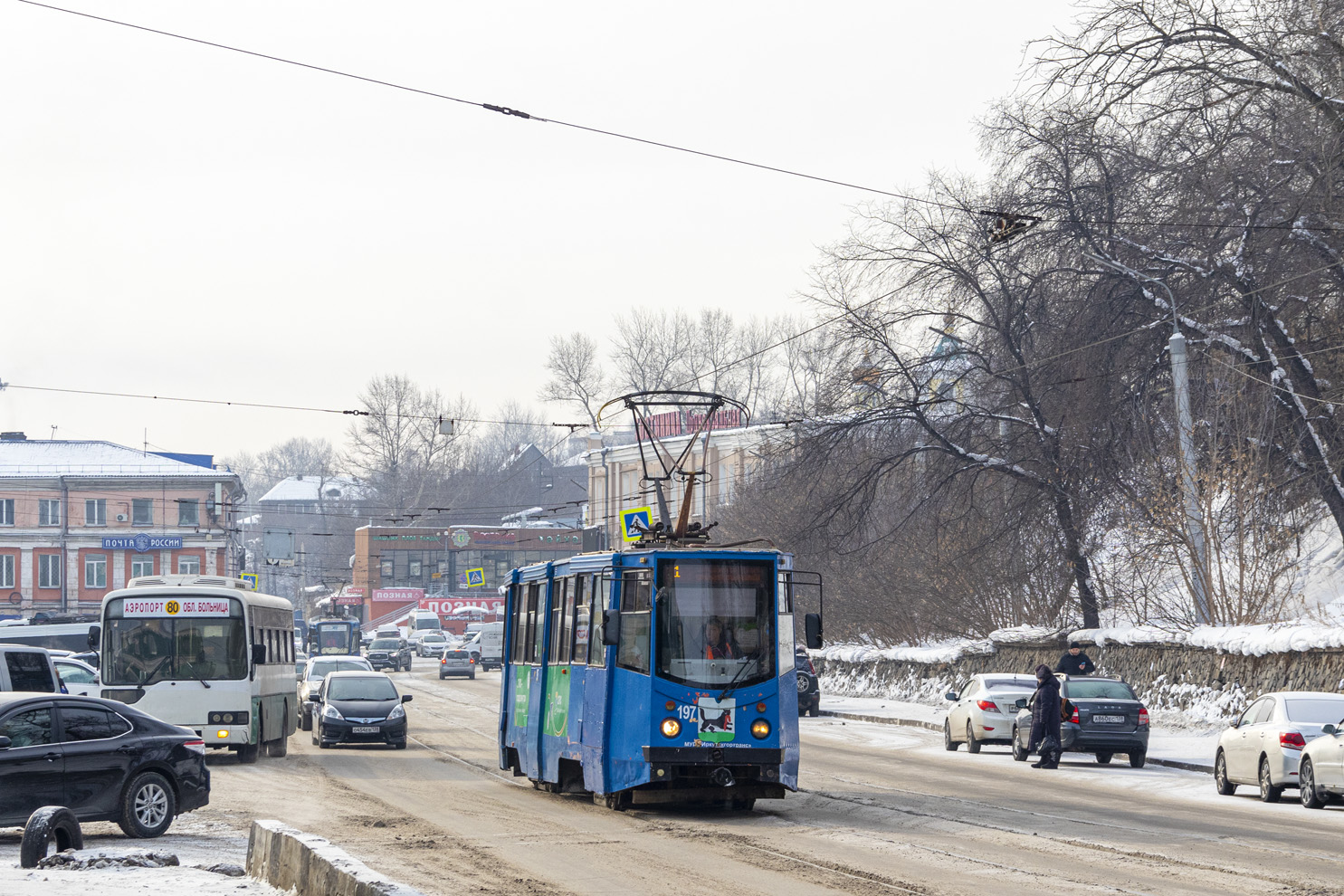 Иркутск, 71-605ТН (КТМ-5М3Р8) № 197