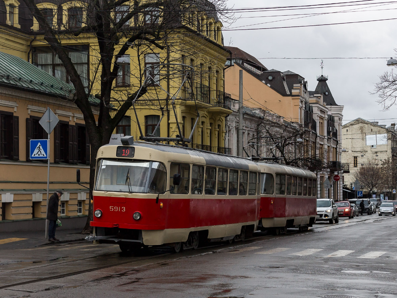 Kiova, Tatra T3SU # 5913