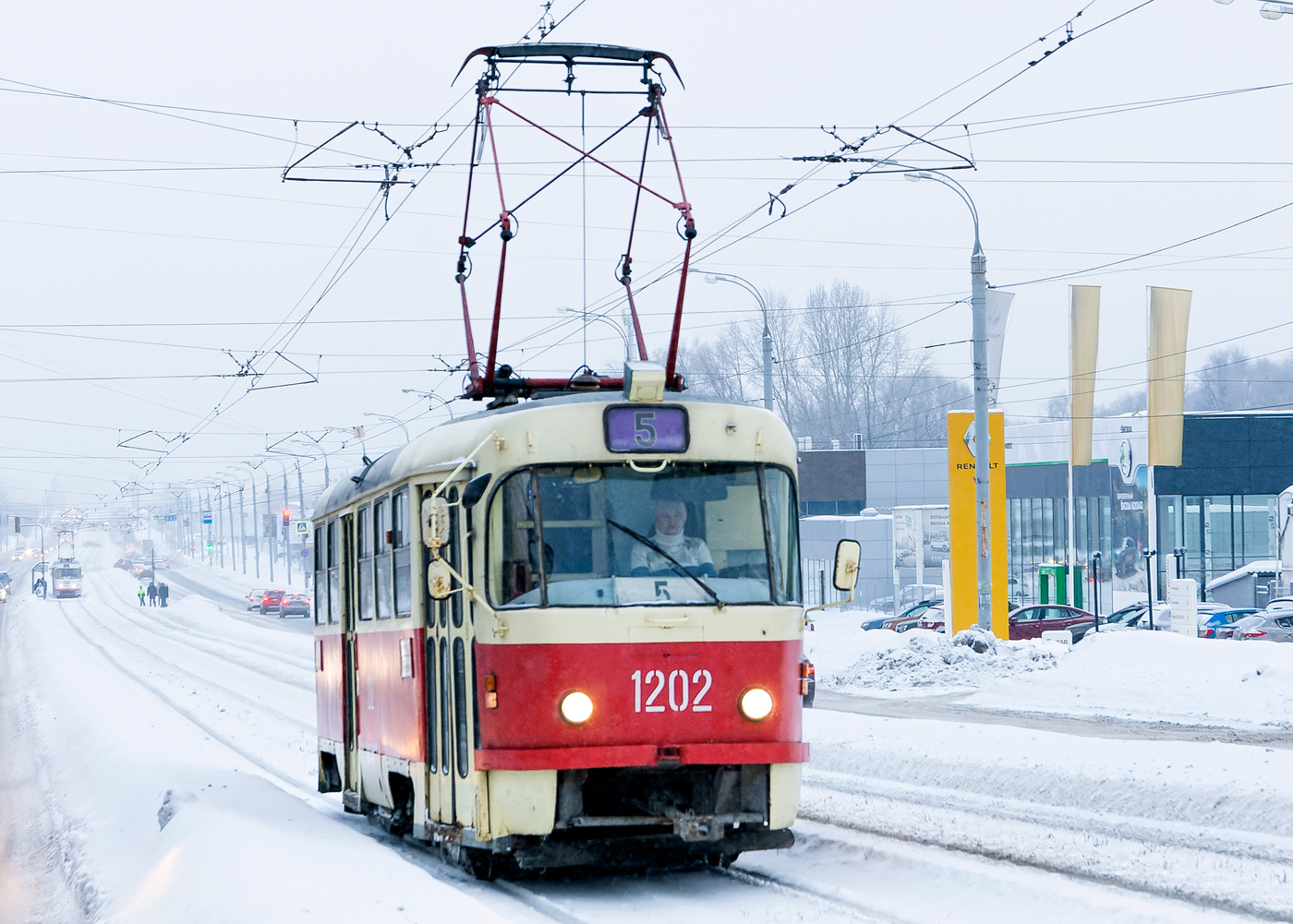Ижевск, Tatra T3K № 1202