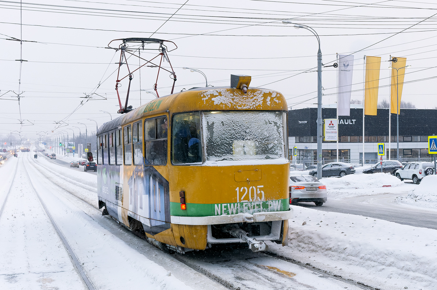 Ижевск, Tatra T3K № 1205
