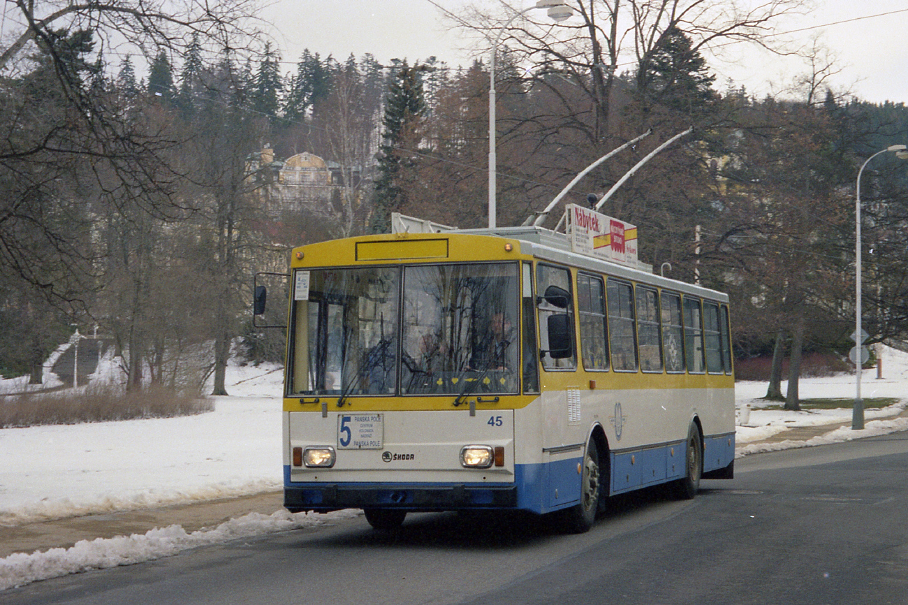 Марианске-Лазне, Škoda 14Tr11/6 № 45
