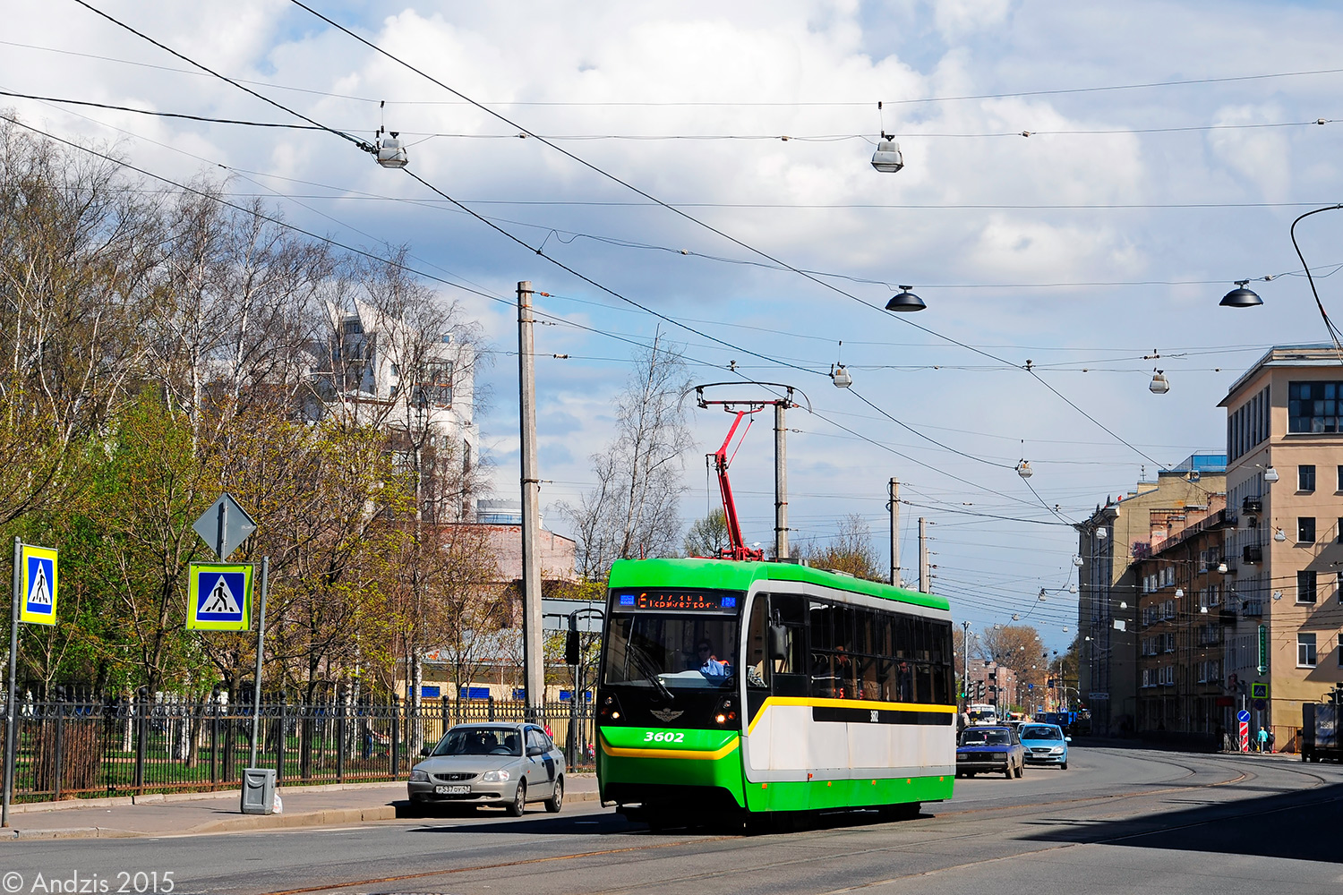 Санкт-Петербург, ЛМ-68М2 (мод. СПб ГЭТ) № 3602