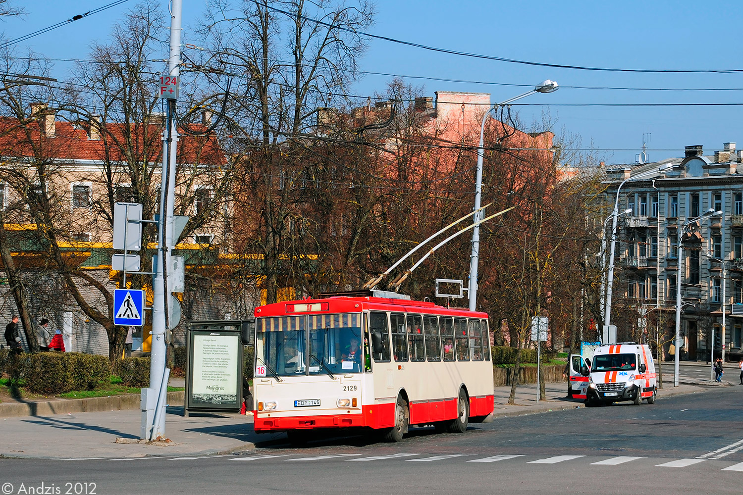 Vilna, Škoda 14Tr11/6 # 2129
