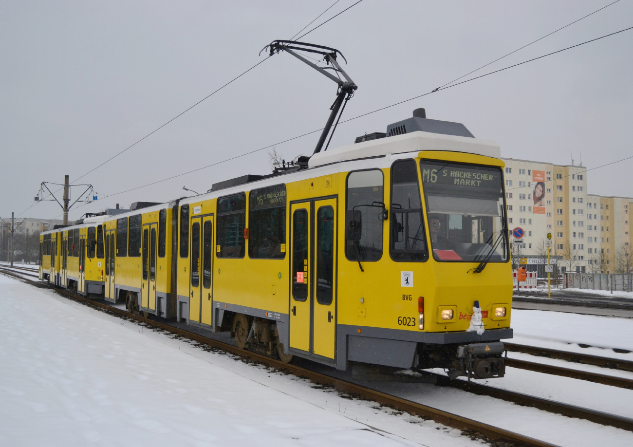 Берлин, Tatra KT4DM № 6023