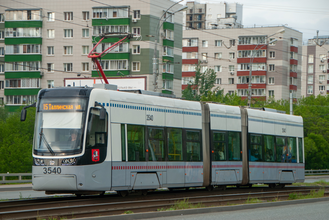 Moskau, 71-414 (Pesa Fokstrot) Nr. 3540
