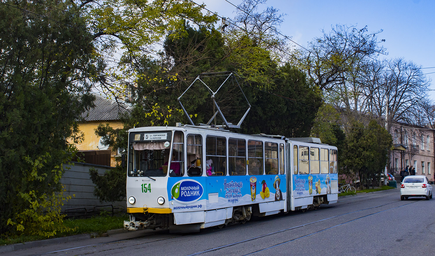 Пятигорск, Tatra KT4SU № 154