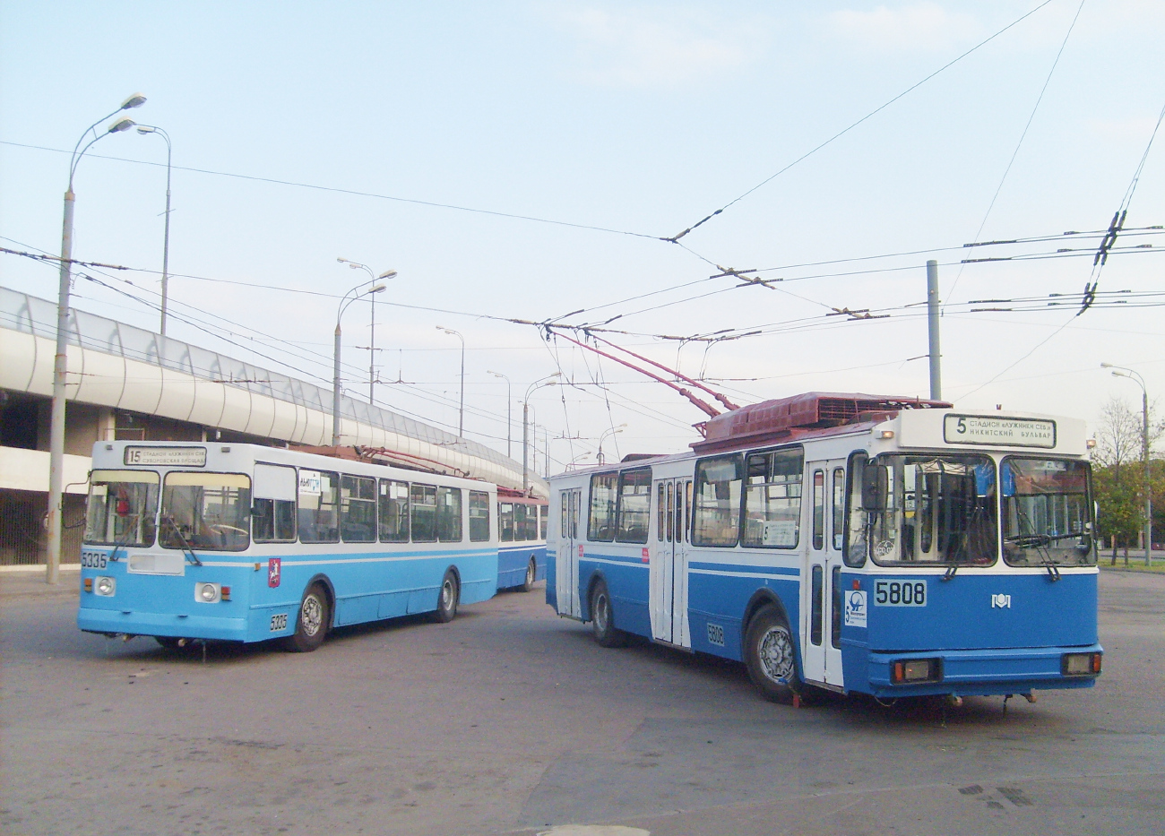 Москва, АКСМ 101ПС № 5808; Москва, ЗиУ-682ГМ № 5335