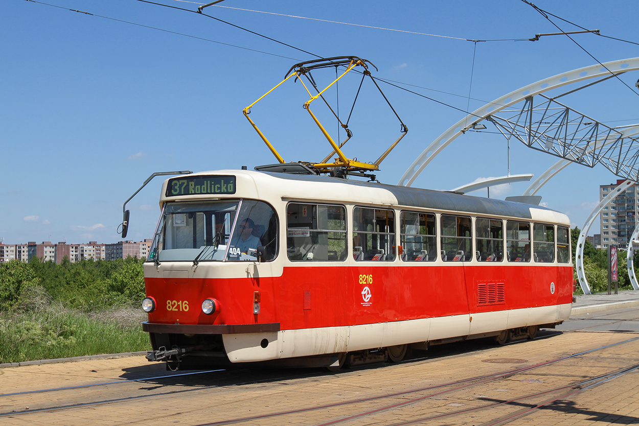 Прага, Tatra T3R.P № 8216
