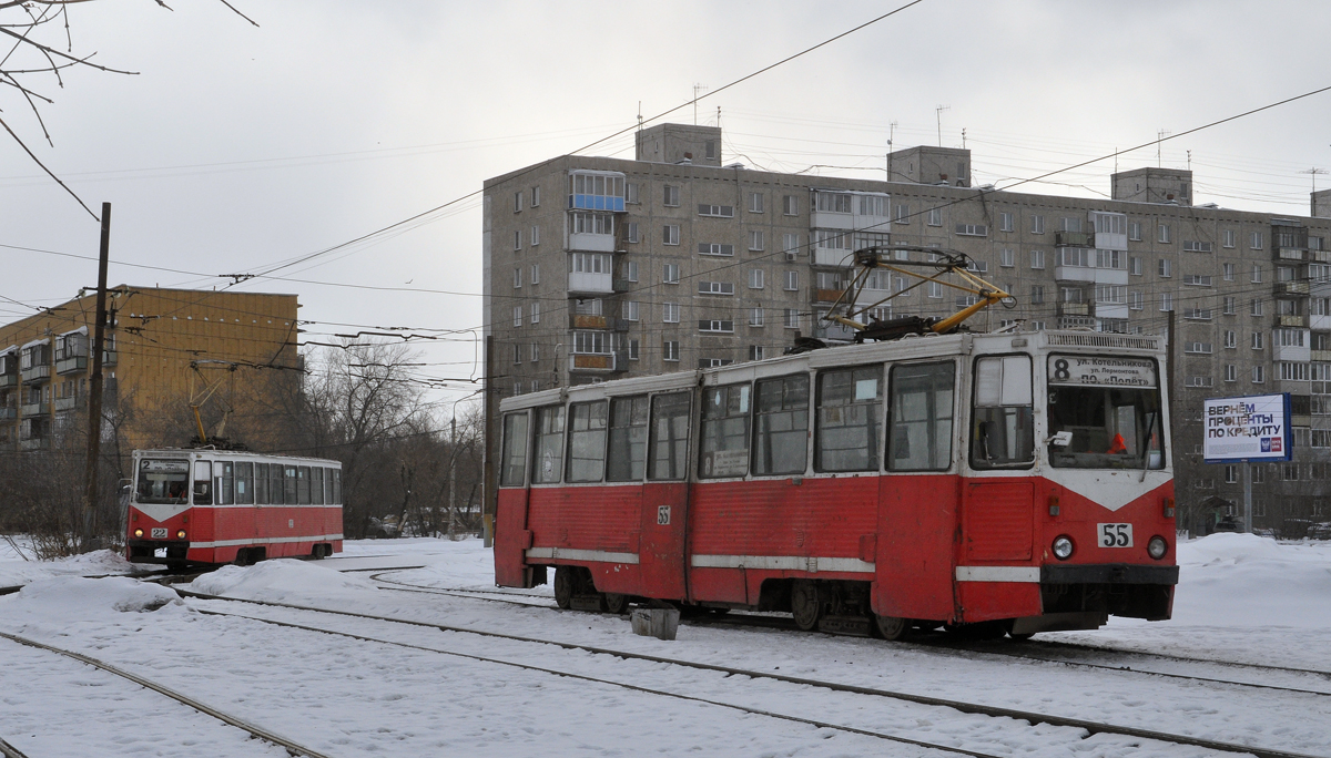 Омск, 71-605А № 55