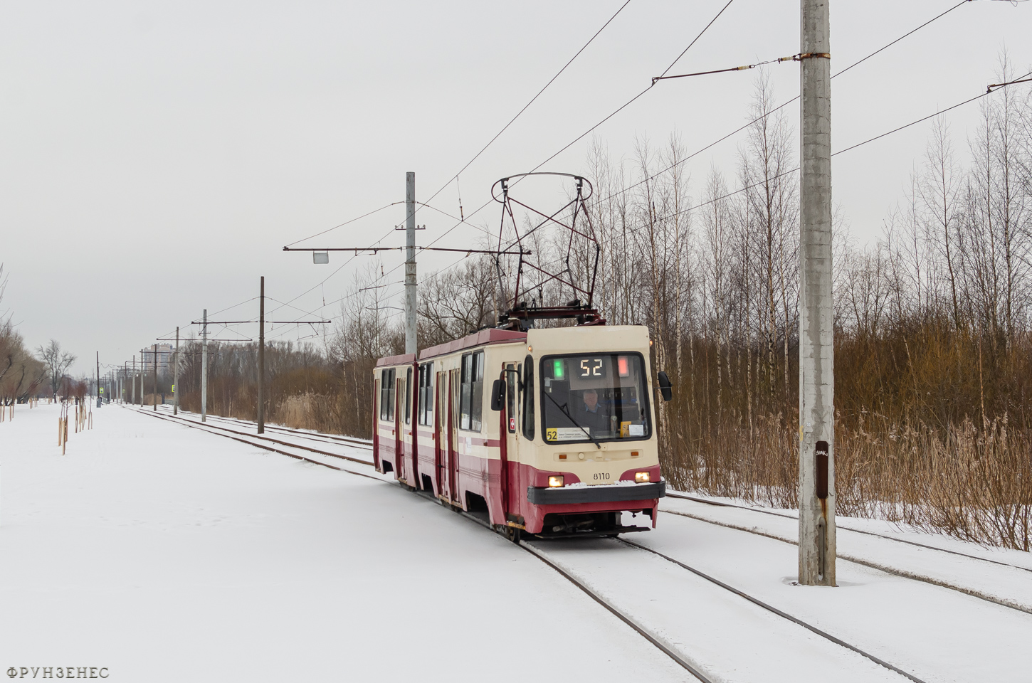 Санкт-Петербург, 71-147К (ЛВС-97К) № 8110 Санкт-Петербург, 71-147К (ЛВС-97К) № 8110