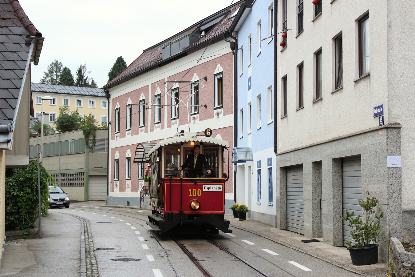 Gmunden – Vorchdorf – Lambach, Graz 2-axle motor car № 100 Gmunden – Vorchdorf – Lambach, Graz 2-axle motor car № 100