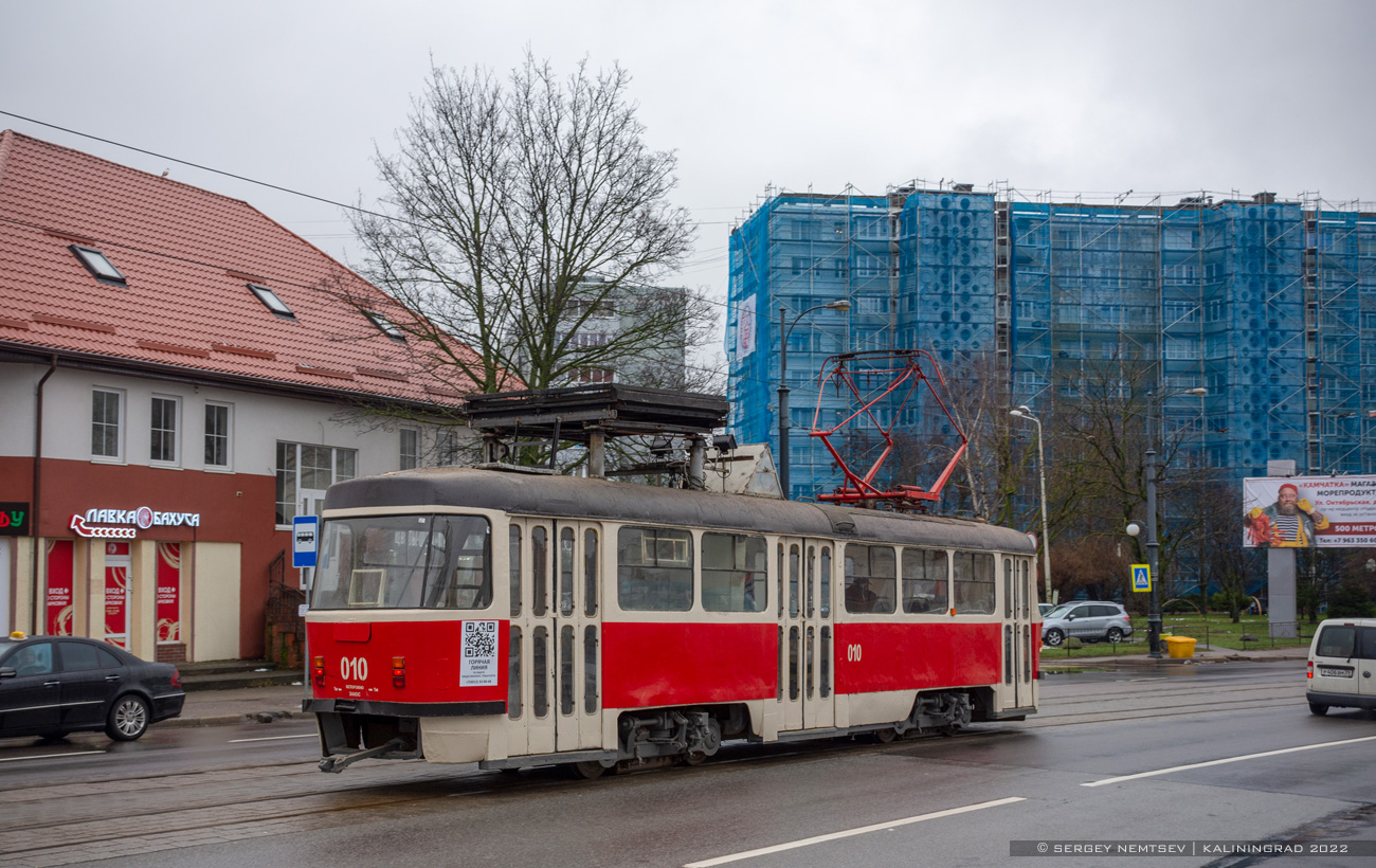 Kaliningrad, Tatra T4SU # 010