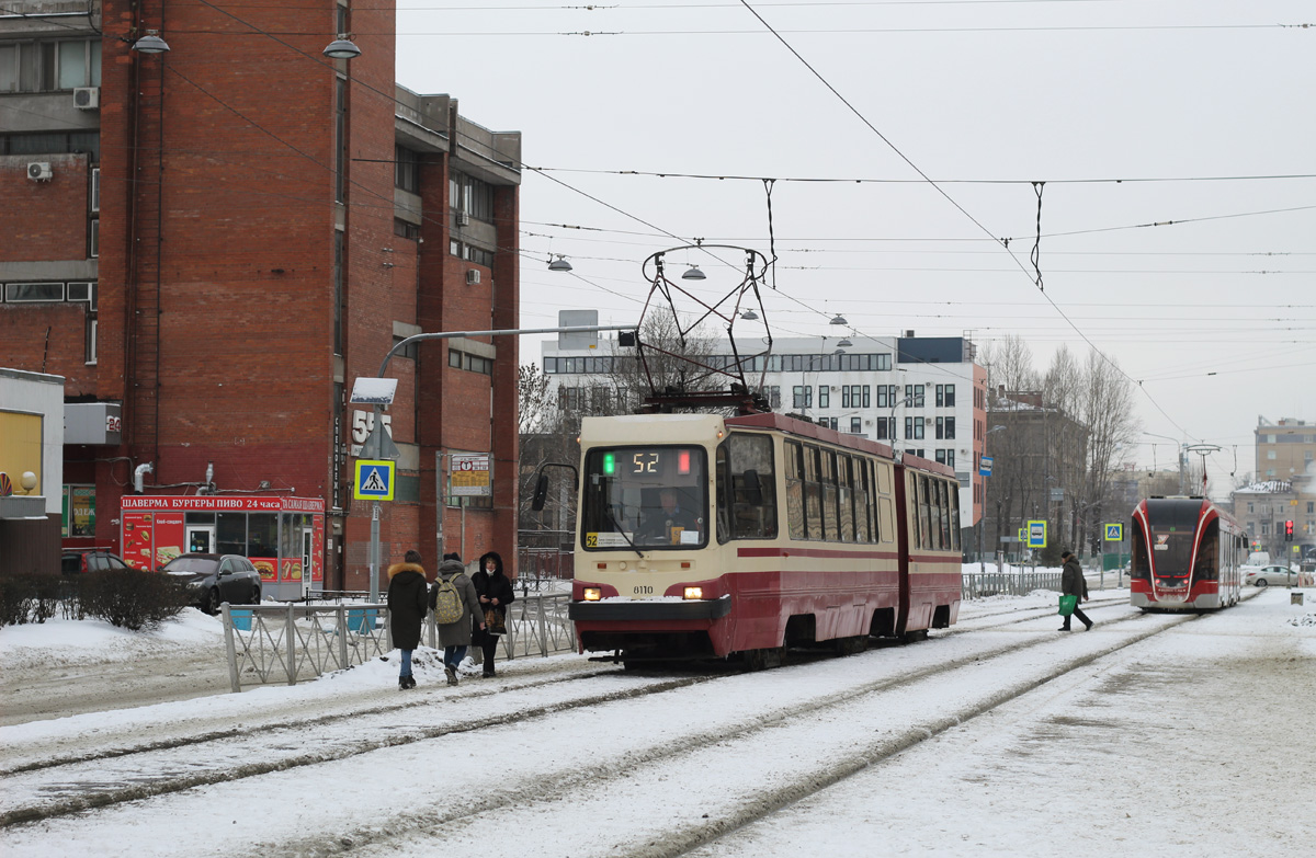 Санкт-Петербург, 71-147К (ЛВС-97К) № 8110 Санкт-Петербург, 71-147К (ЛВС-97К) № 8110