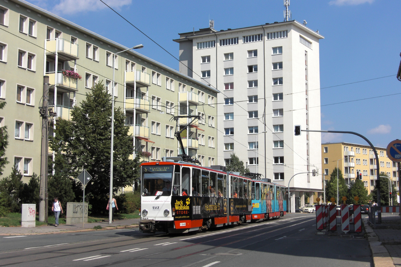 Цвиккау, Tatra KT4DMC № 948