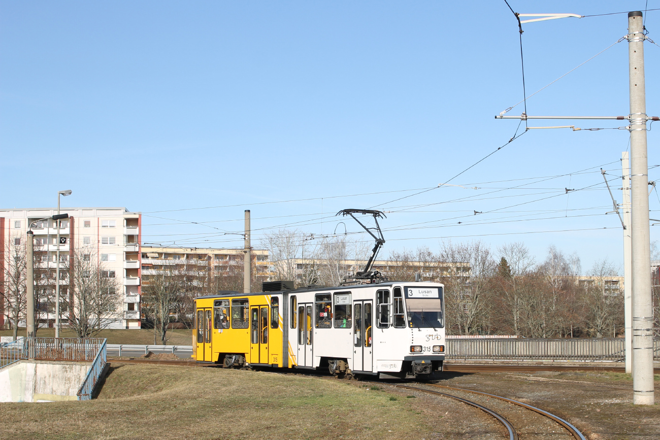 Гера, Tatra KT4DMC № 315