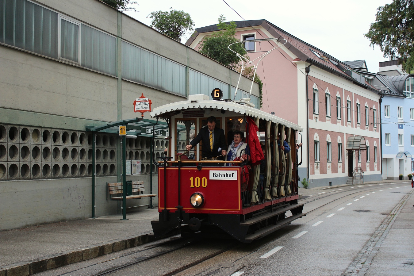 Гмунден – Форхдорф – Ламбах, Двухосный моторный Graz № 100 Гмунден – Форхдорф – Ламбах, Двухосный моторный Graz № 100