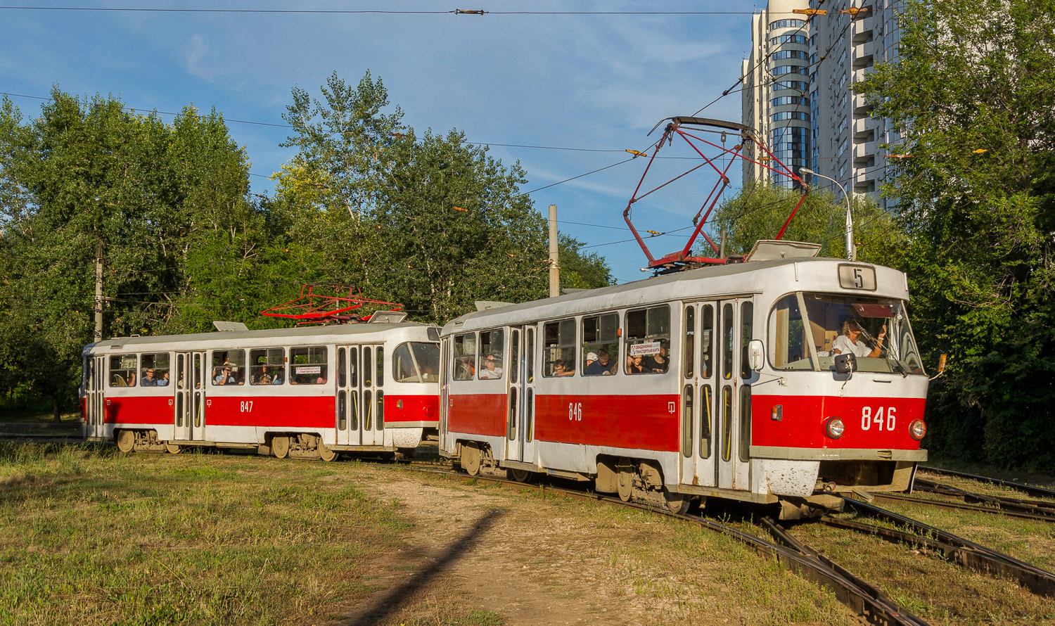 Самара, Tatra T3SU № 846