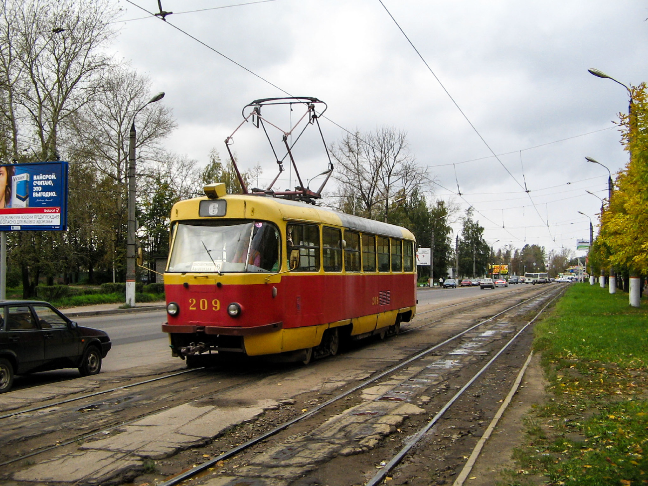 Тверь, Tatra T3SU № 209; Тверь — Тверской трамвай в начале 2000-х гг. (2002 — 2006 гг.)