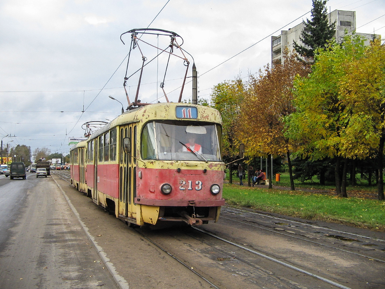 Тверь, Tatra T3SU № 213; Тверь — Тверской трамвай в начале 2000-х гг. (2002 — 2006 гг.)