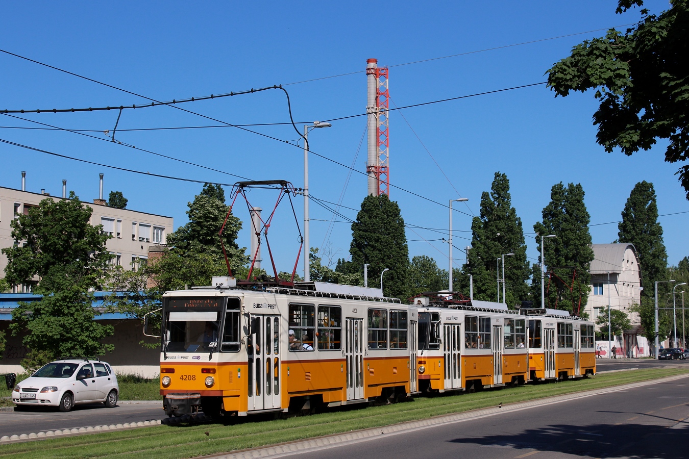 Будапешт, Tatra T5C5K2 № 4208