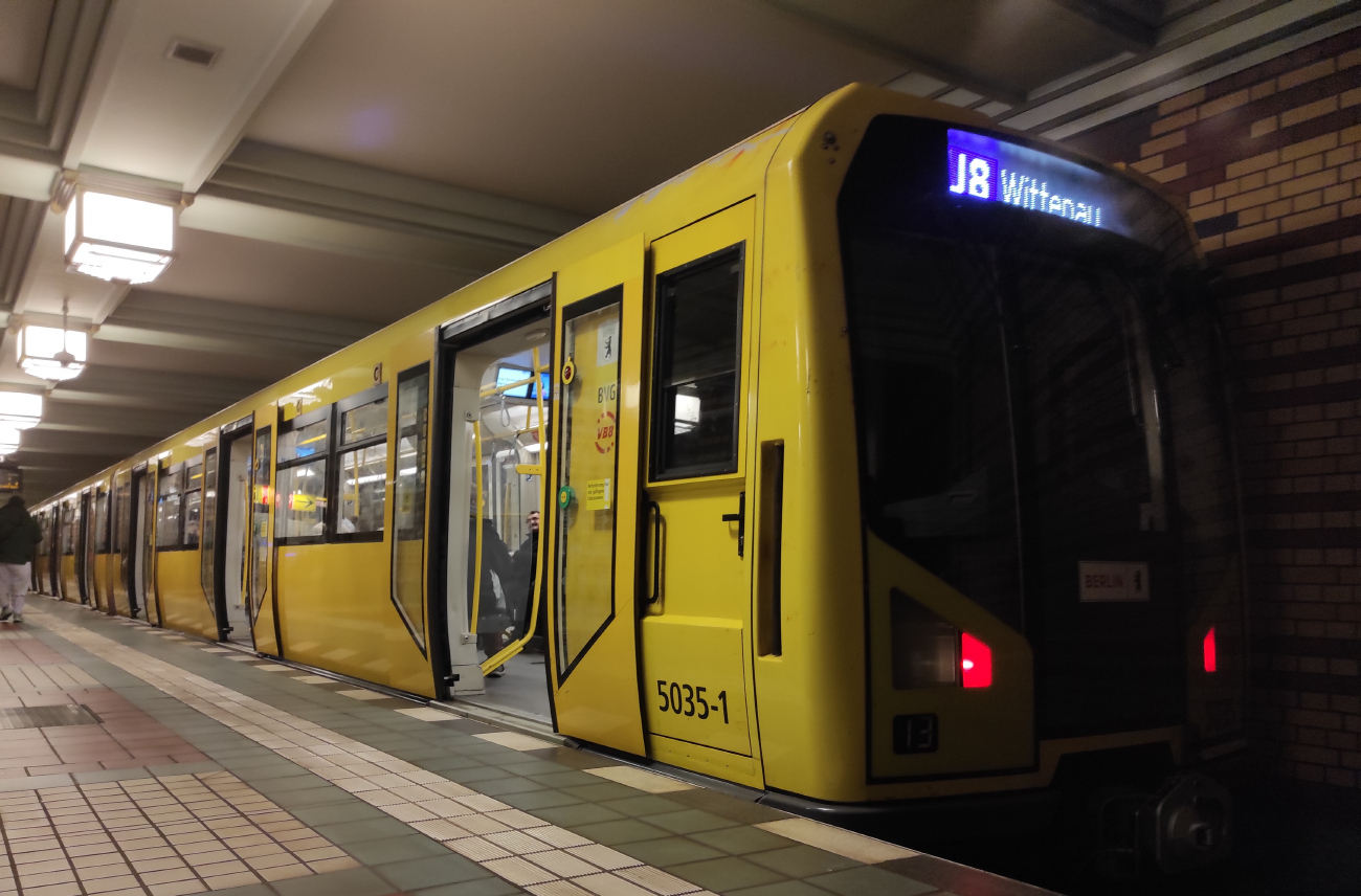 Берлин, BVG H01 № 5035-1
