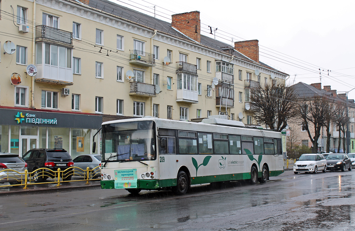 Lutsk, Bogdan E231 # 209 Lutsk, Bogdan E231 # 209