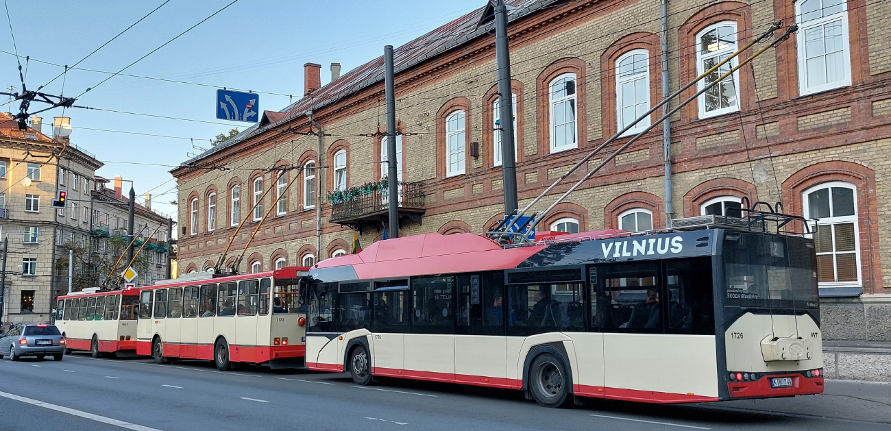 Вильнюс, Solaris Trollino IV 12 Škoda № 1726