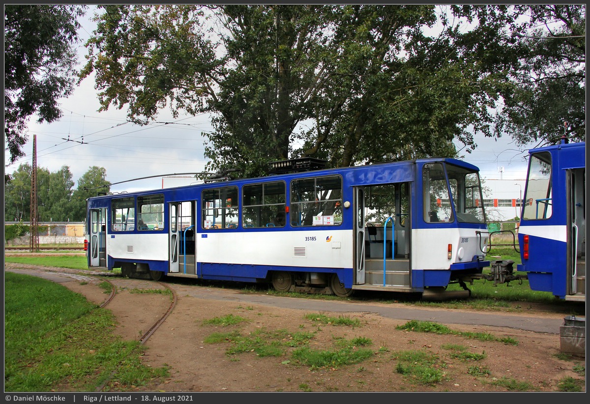 Рига, Tatra T3MR (T6B5-R) № 35185