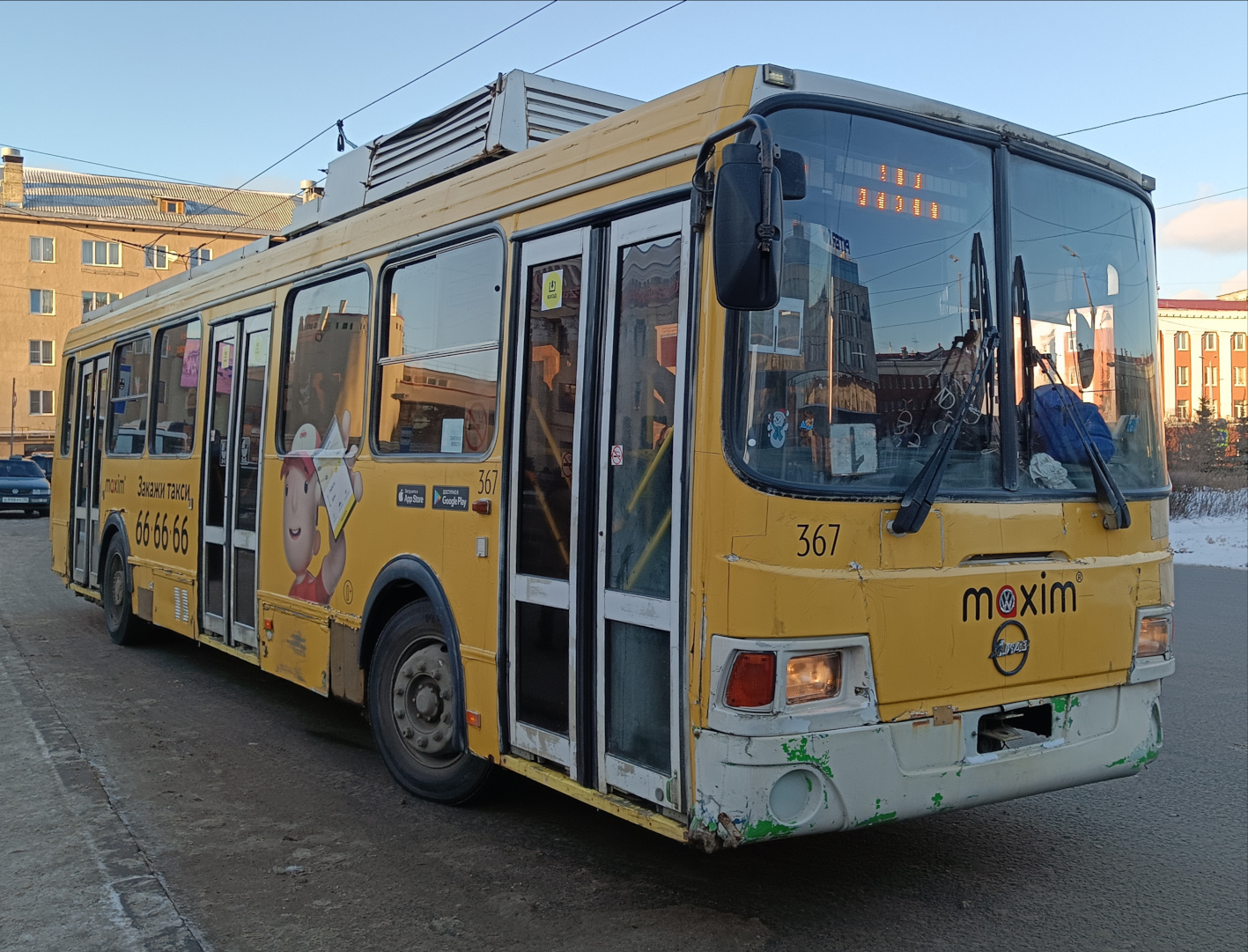 Петрозаводск, ЛиАЗ-5280 № 367 Петрозаводск, ЛиАЗ-5280 № 367