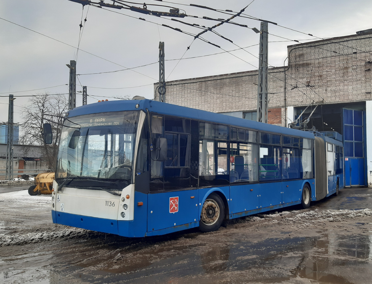 Санкт-Петербург, Тролза-6206.01 «Мегаполис» № 1136